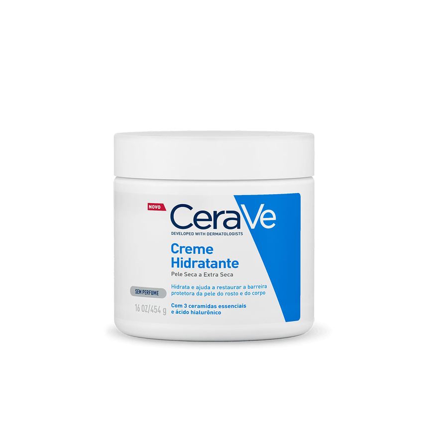 CeraVe Creme Hidratante Pele Seca a Extra Seca 454 g