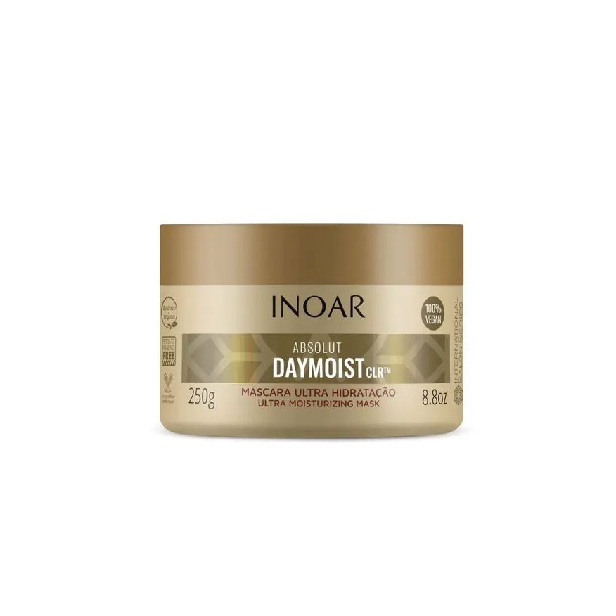 Inoar Máscara Capilar Absolut Daymoist CLR Ultra Hidratação 250g