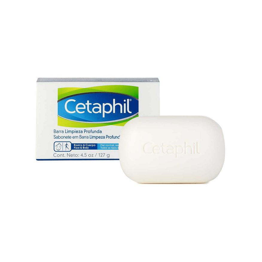 Cetaphil Sabonete em Barra Facial Limpeza Profunda 127g