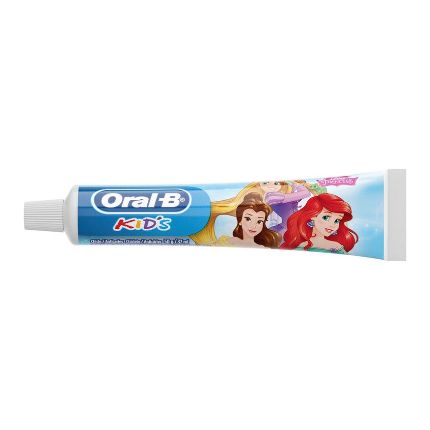 Oral B Creme Dental Infantil Oral-B Kids Disney Princesas Anticáries com Flúor 50g