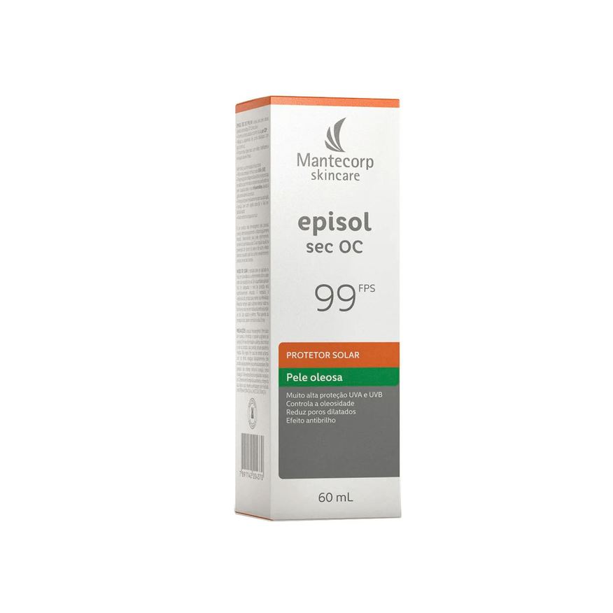 Episol Protetor Solar Facial Sec OC FPS99 60g
