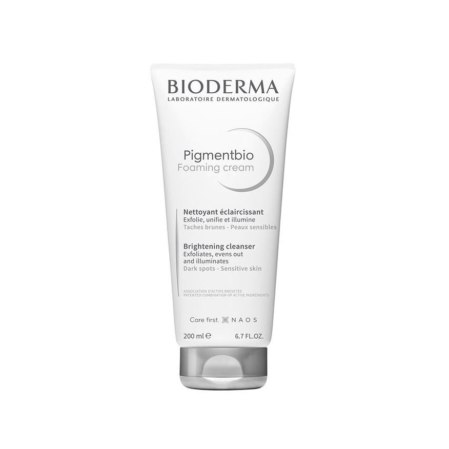 Bioderma Higiene Clareadora para Rosto e Corpo Pigmentbio Foaming Cream 200ml