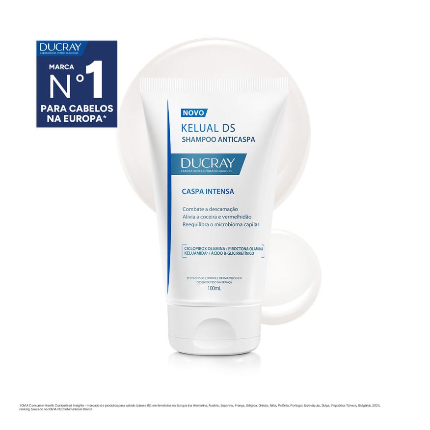 Ducray Shampoo Kelual DS Controle da Dermatite Seborreica e Anticaspa 100ml