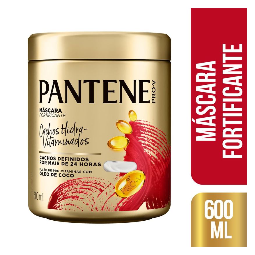Pantene Máscara Tratamento Pro-V Cachos Hidra-Vitaminados 600ml