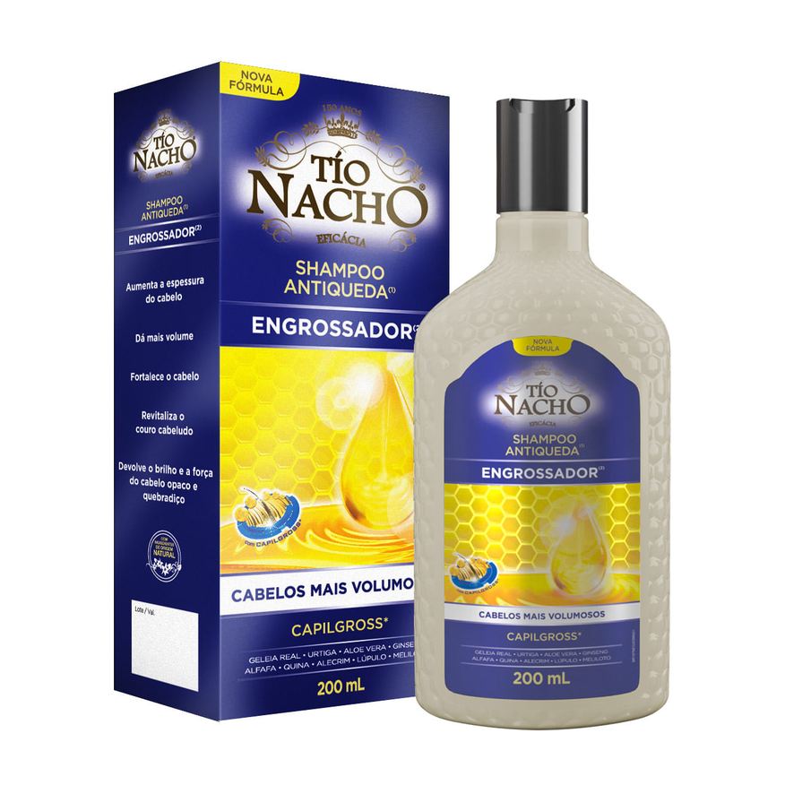 Tio Nacho Shampoo Tío Nacho Engrossador Antiqueda Capillgross 200ml