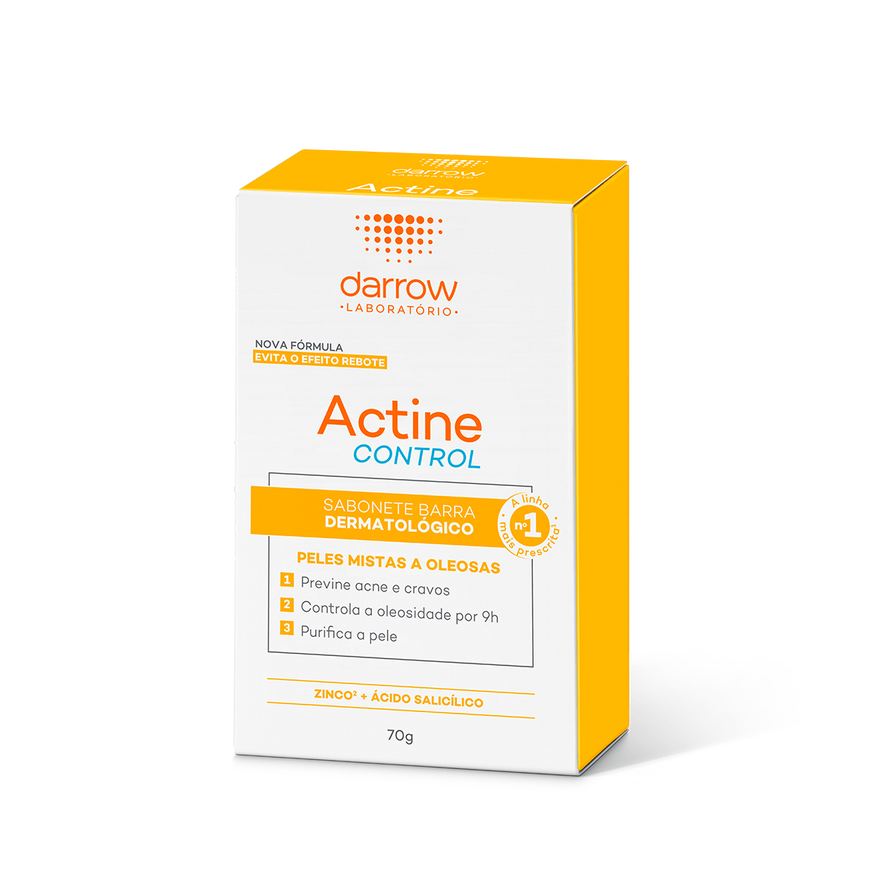 Actine Sabonete em Barra Facial Darrow Control Pele Oleosa 70g