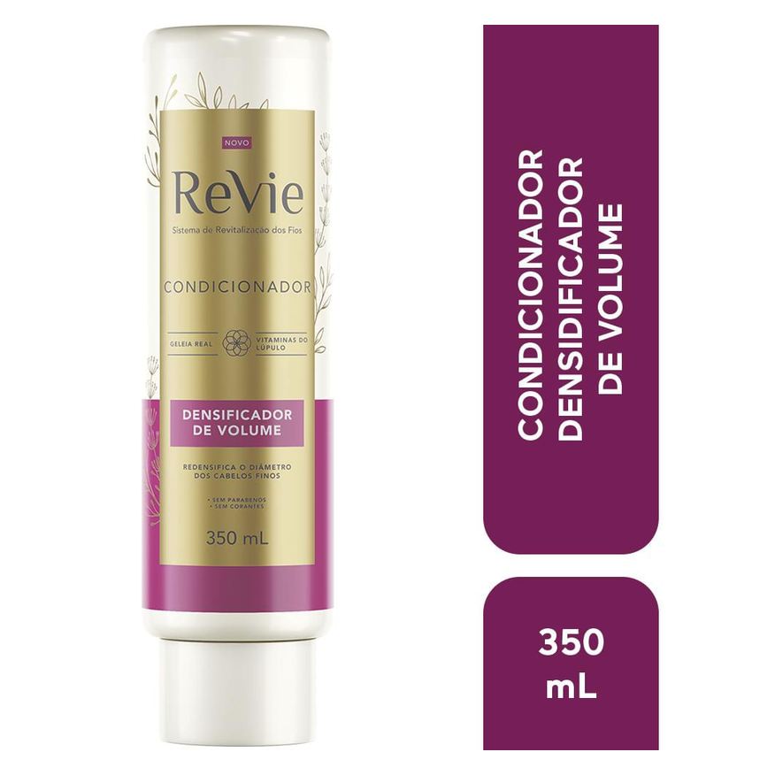 Revie Condicionador Densificador De Volume 350ml
