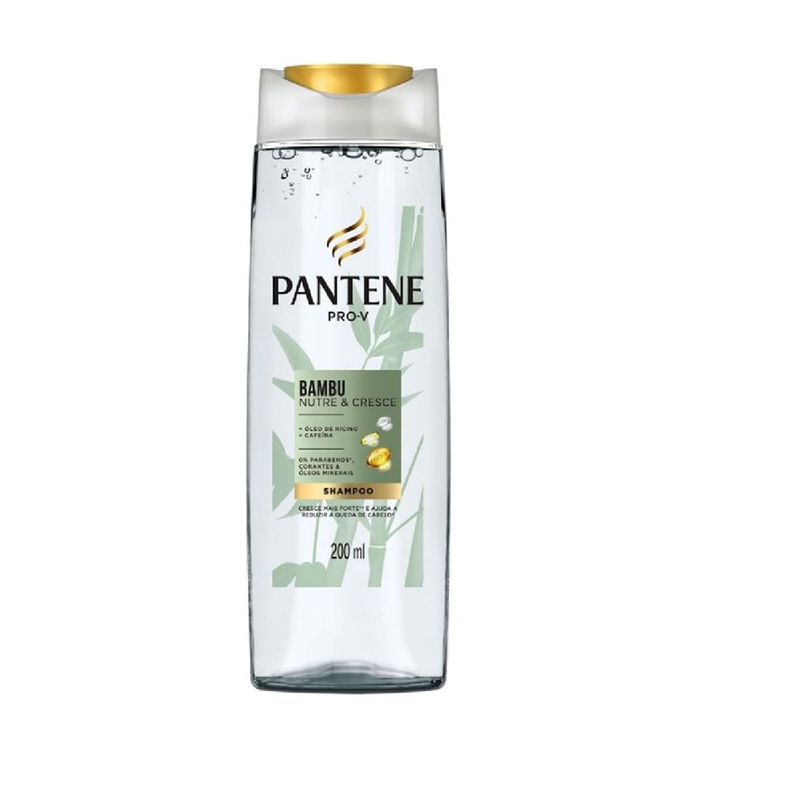 Pantene Shampoo Pro-V Bambu Nutre & Cresce 200ml