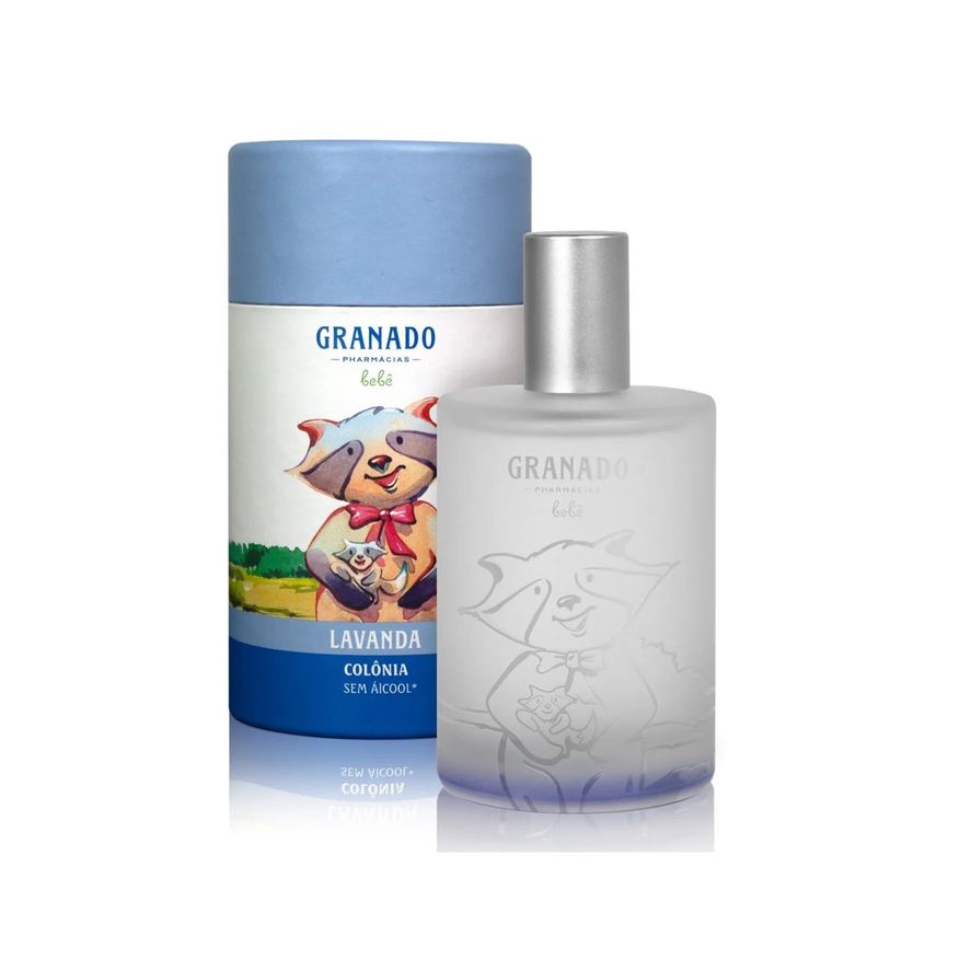 Granado Colônia Infantil Bebê Sem Álcool Recém-Nascido Lavanda 100ml