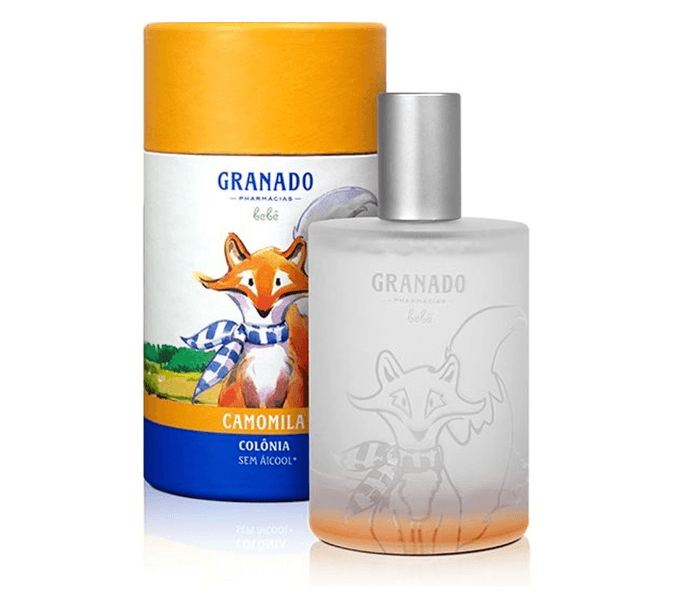 Granado Colônia Infantil Bebê Sem Álcool Recém-Nascido Camomila 100ml