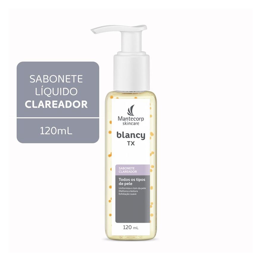 Blancy Sabonete Líquido Facial Mantecorp TX Clareador 120ml