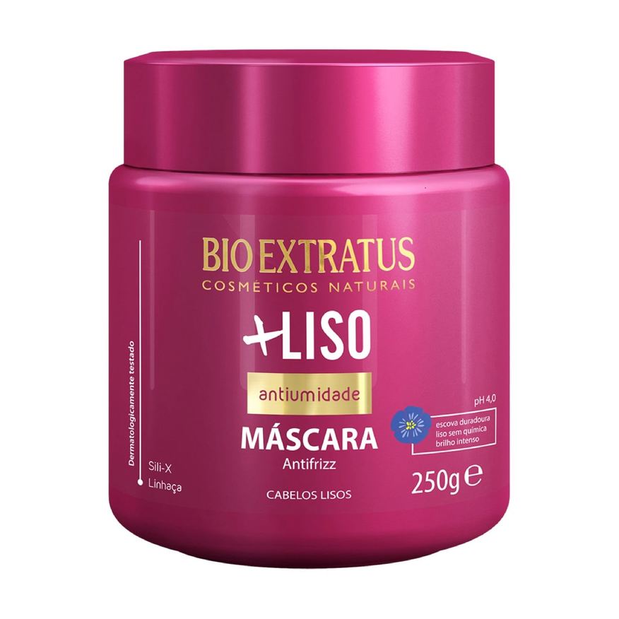 Bio Extratus Máscara Capilar Mais Liso Antiumidade 250g