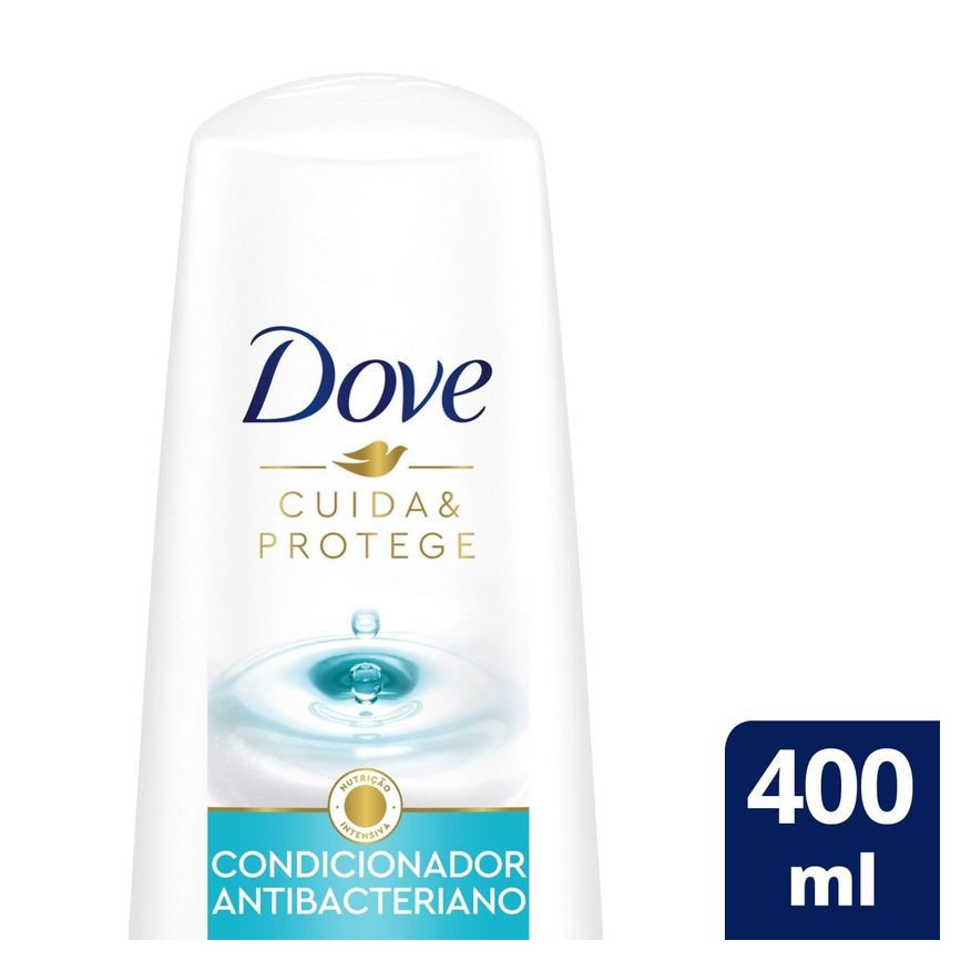 Dove Condicionador Cuida & Protege Antibacteriano 400ml