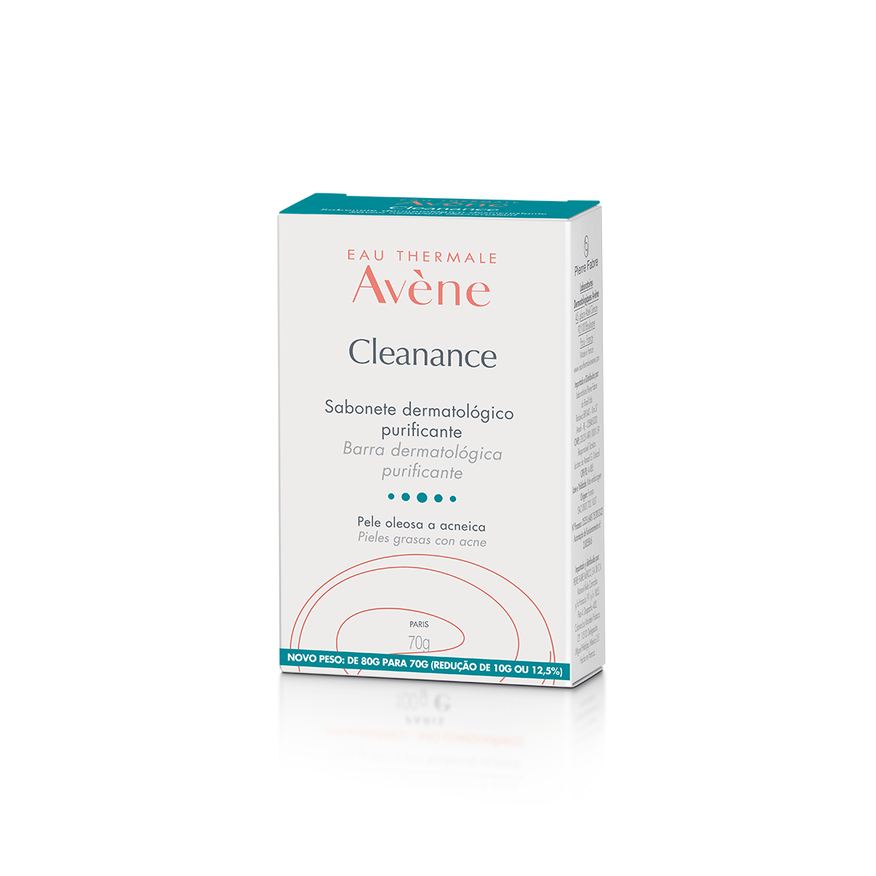 Avene Sabonete em Barra Facial Avène Cleanance Antioleosidade 70g