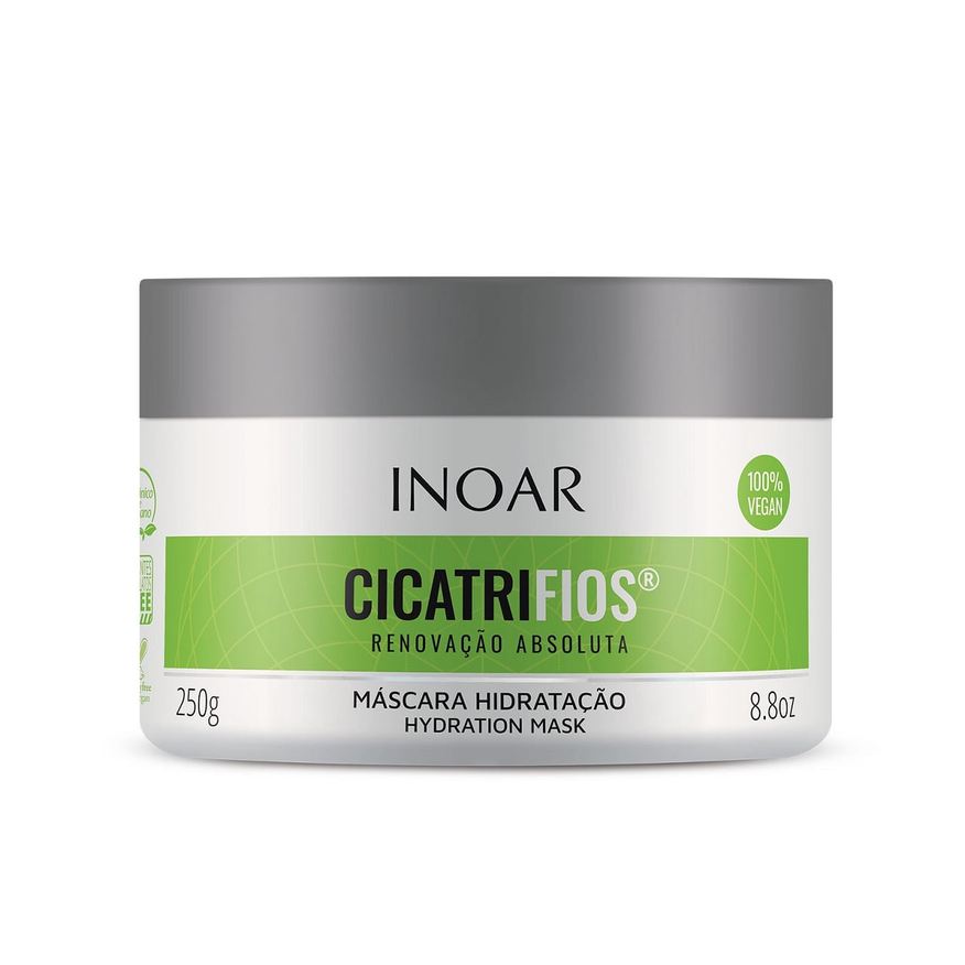 Inoar Máscara Capilar CicatriFios Renovação Absoluta Hidratação 250g