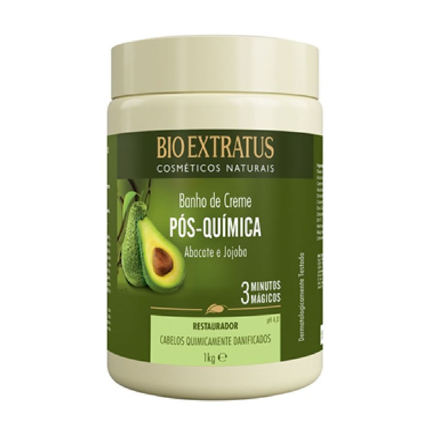 Bio Extratus Creme de Tratamento Capilar Pós-Química Abacate e Jojoba 1kg