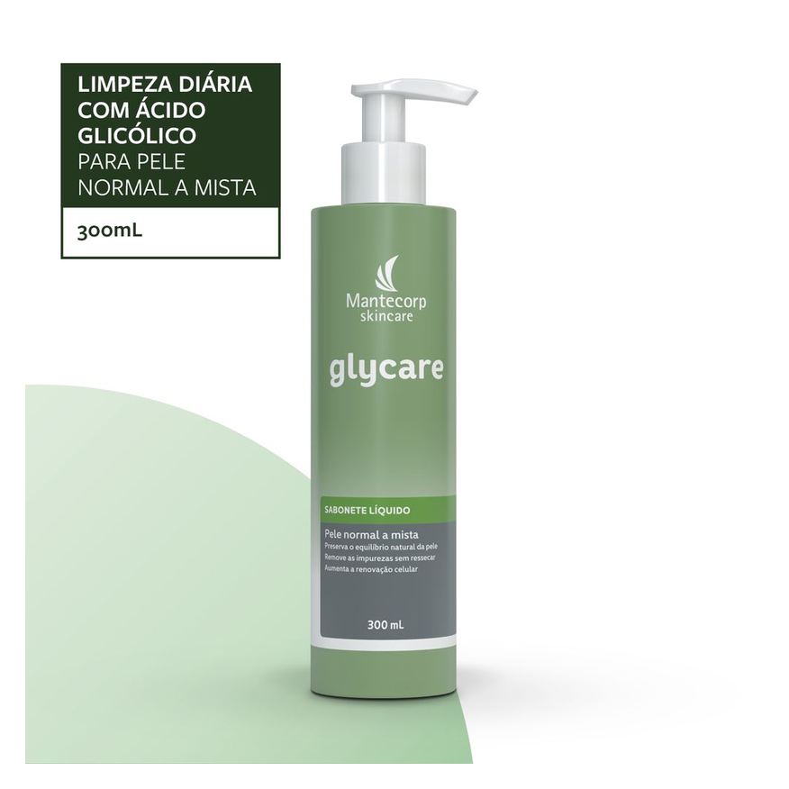 Glycare Sabonete Líquido Mantecorp 300ml