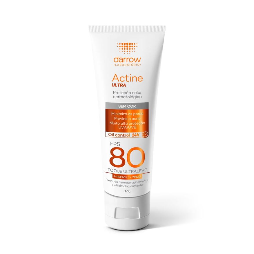 Actine Protetor Solar Facial Ultra Oil Control FPS80 40g