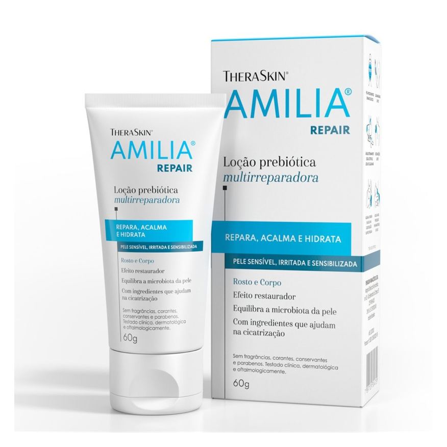 Theraskin Loção Amilia Repair Prebiótica 60g