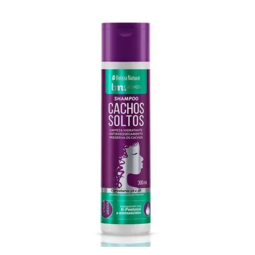 Beleza Natural Shampoo Cachos Soltos 300ml
