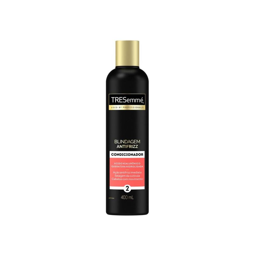 Tresemme Condicionador TRESemmé Blindagem Antifrizz Queratina e Ácido Hialurônico 400ml
