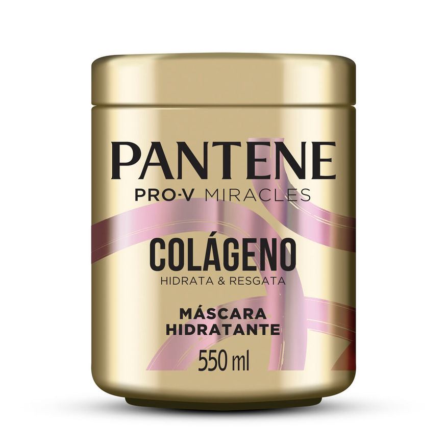 Pantene Máscara de Tratamento Pro-V Miracles Colágeno Hidrata & Resgata 550ml
