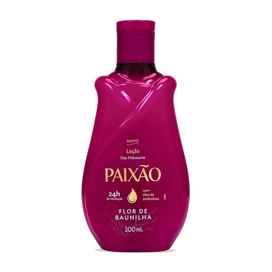 Paixao Loção Hidratante Paixão Flor de Baunilha 200ml
