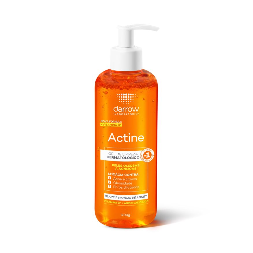 Actine Gel de Limpeza Facial Darrow Antioleosidade 400g