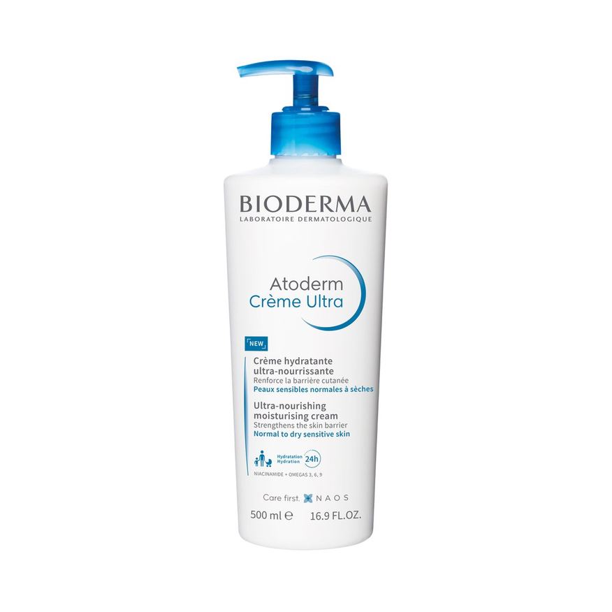 Bioderma Creme Corporal Atoderm Ultra Hidratante 500ml