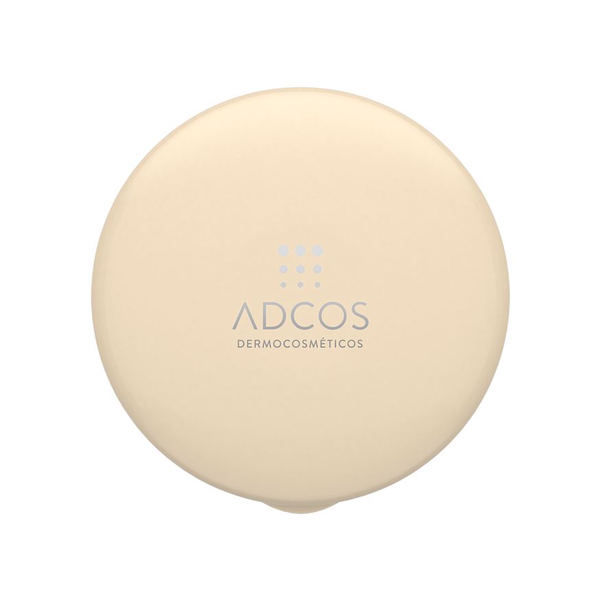 Adcos Protetor Solar Facial FPS50 Ácido Hialurônico Pó Compacto Cor Nude 11g