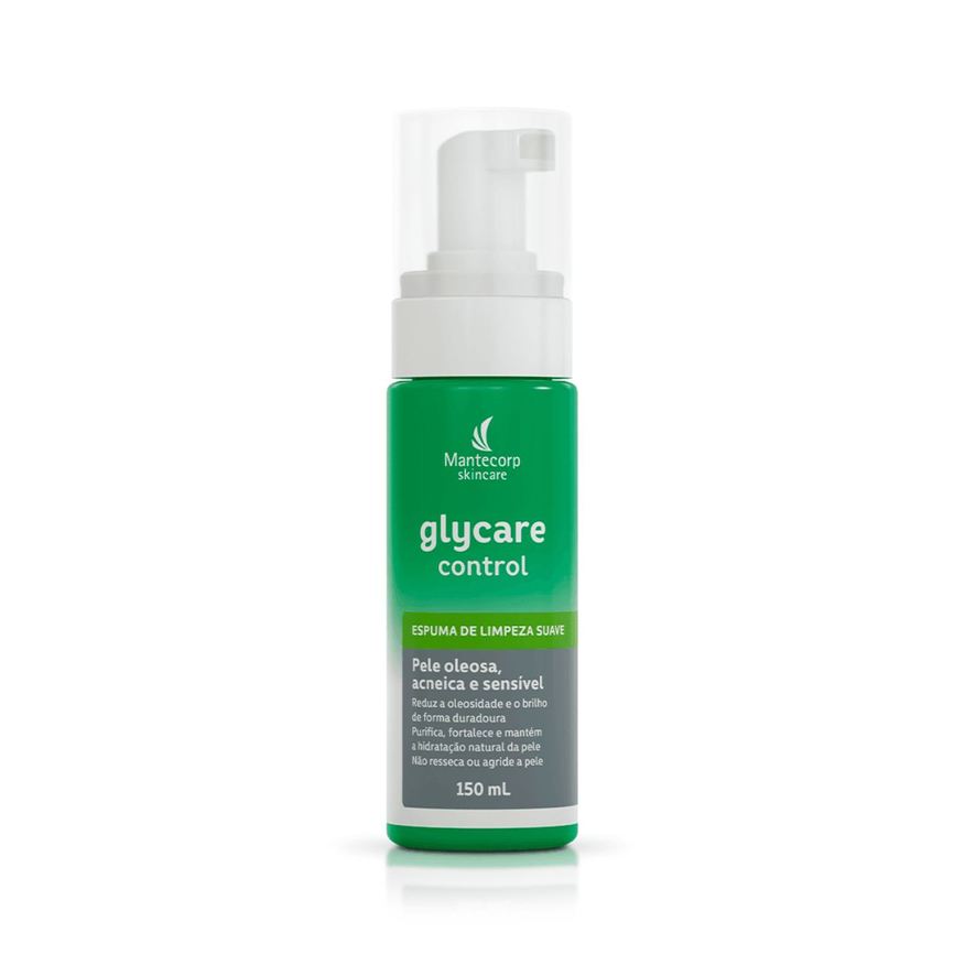 Glycare Espuma de Limpeza Facial Control Ácido Glicólico 150ml