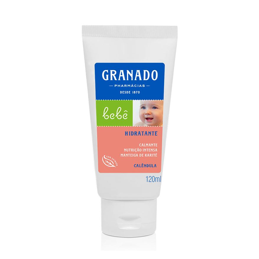 Granado Loção Hidratante Bebê Calêndula Calmante 120ml