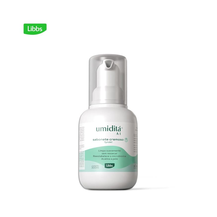 Umidita Sabonete Líquido Umiditá AI Cremoso Syndet 300ml