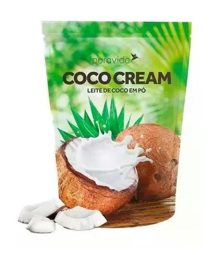 de Leite Coco em Pó Puravida 250g