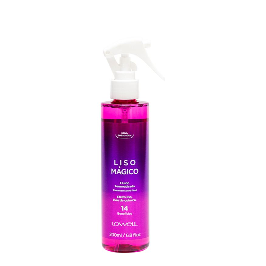 Liso Lowell Mágico – Fluido Termoativado 200ml