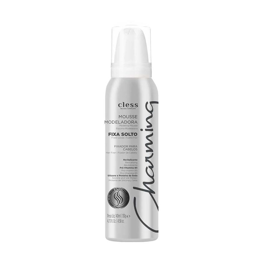 Modeladora Mousse Normal Charming com 140ml