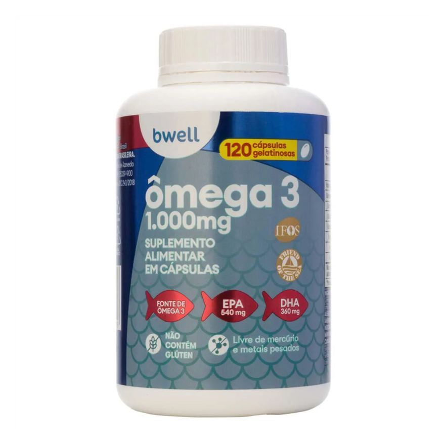 Ômega 3 bwell 120 Cápsulas