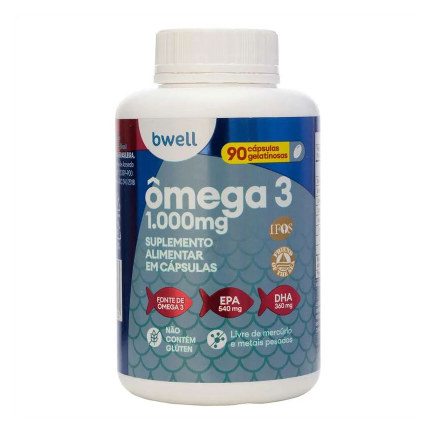 Ômega 3 bwell 90 Cápsulas