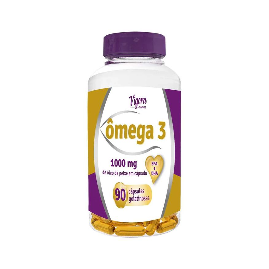Ômega 3 Vigora Nature com 90 Cápsulas