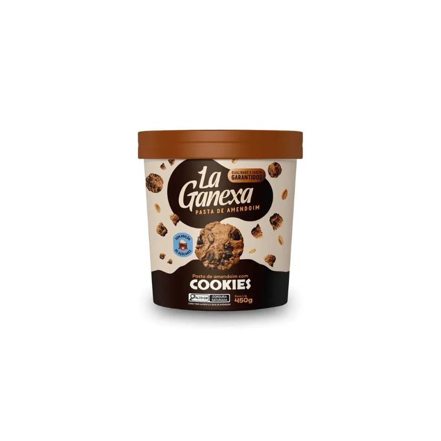 Amend Pasta de Amendoim Cookies Cream 450g – La Ganexa