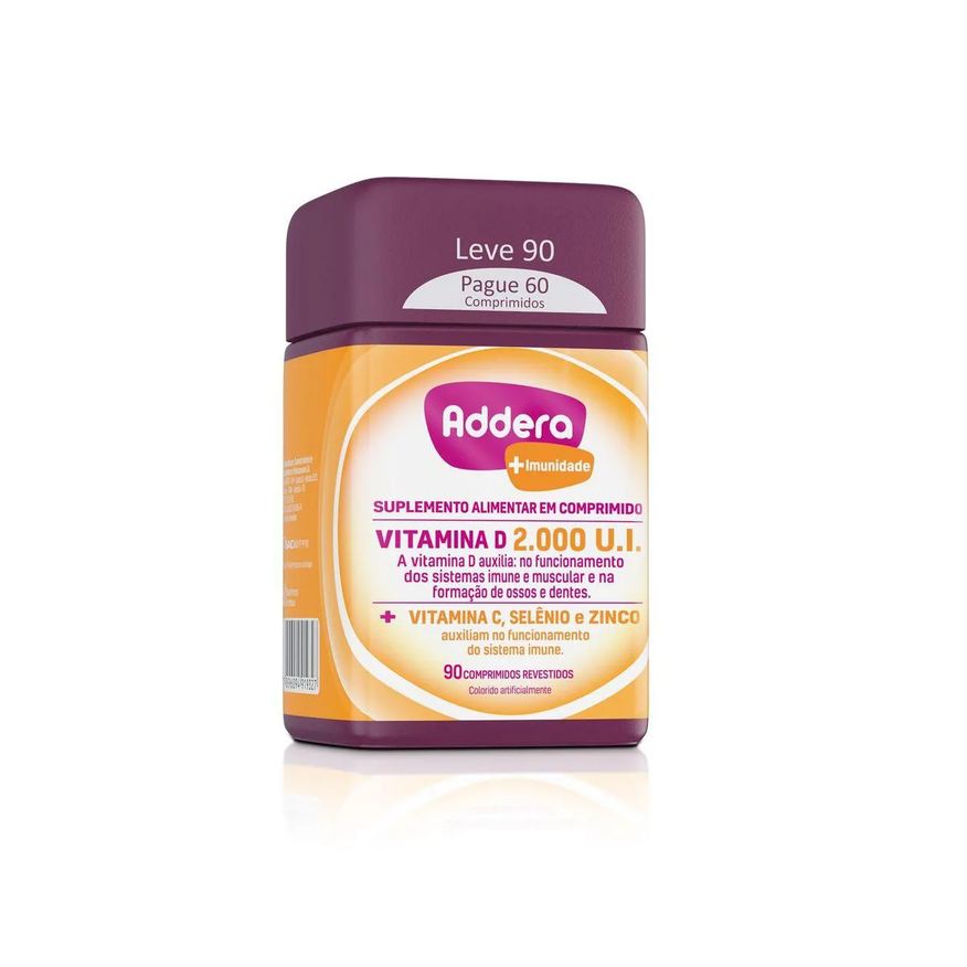 Addera Polivitamínico +Imunidade 90 comprimidos