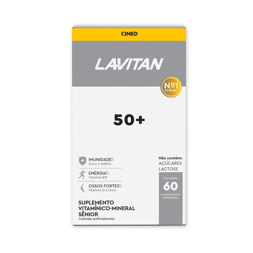 Lavitan Polivitamínico 50+ 60 comprimidos