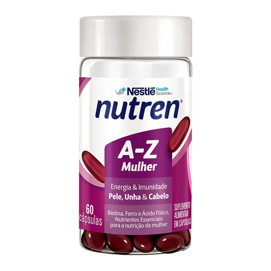 Nutren Polivitamínico Mulher A-Z 60 cápsulas