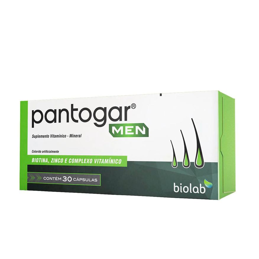 Pantogar Polivitamínico Men 30 cápsulas