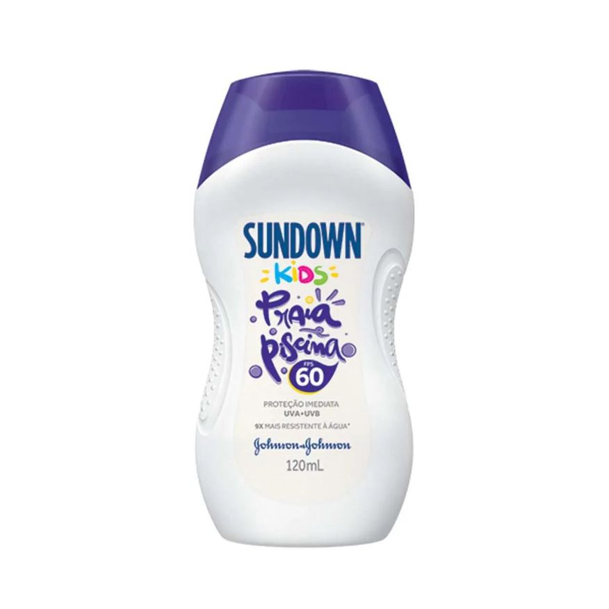 Sundown Protetor Solar Corporal Loção FPS 60 Kids 120ml