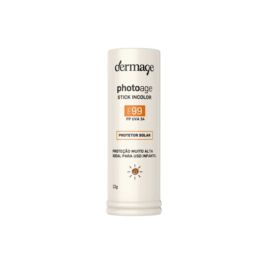 Solar Protetor Facial Stick FPS 99 Photoage Incolor 12g