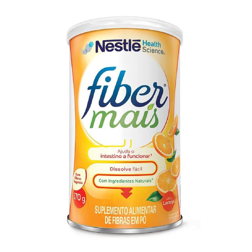 Intestinal Regulador FiberMais Sabor Laranja 170g
