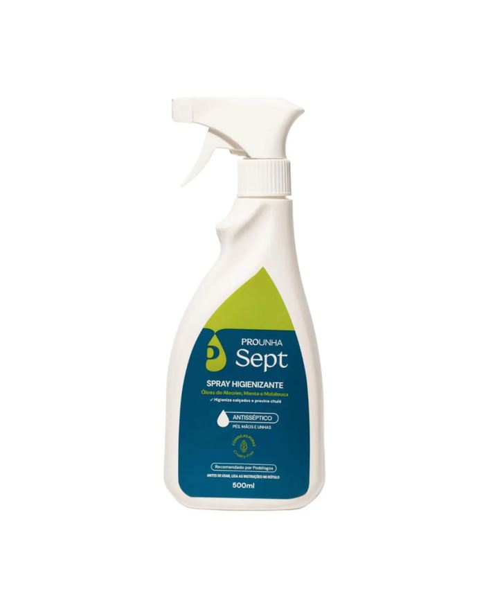 Spray Sept Higienizante com Válvula 500ml Pro Unha