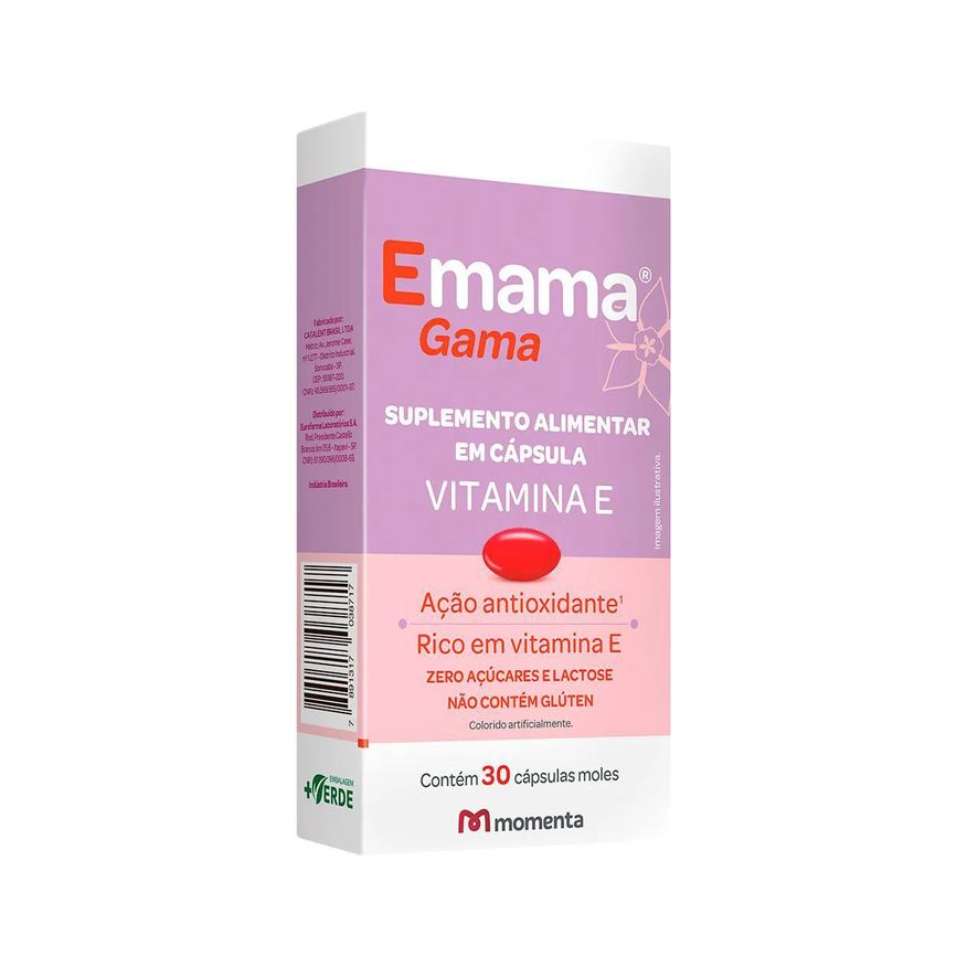Alimentar Suplemento Emama Gama 30 cápsulas mole