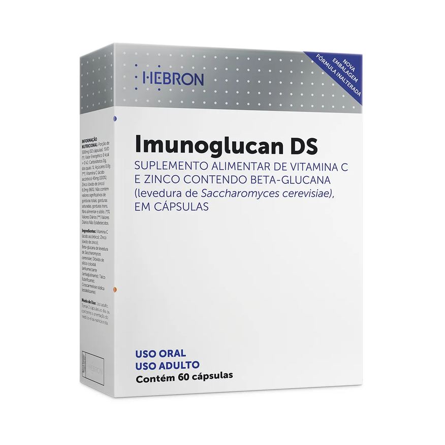 Alimentar Suplemento Imunoglucan DS 60 cápsulas